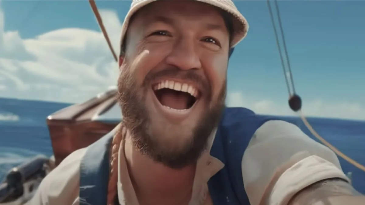 An AI-generated Conor McGregor in the fake 'Popeye' movie trailer