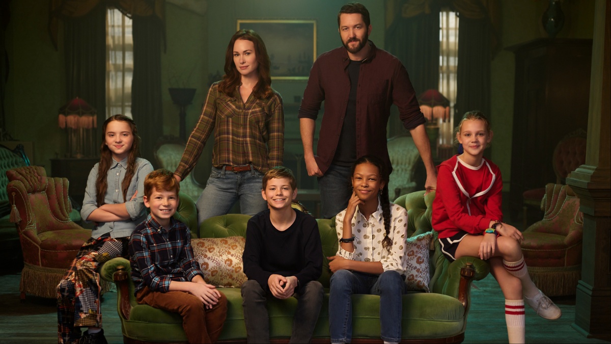 The cast of 'Secrets of Sulphur Springs'.