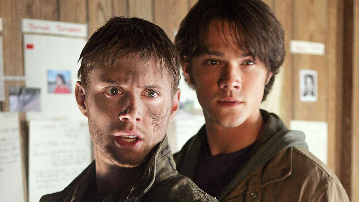 dean and sam looking shocked in supernatural