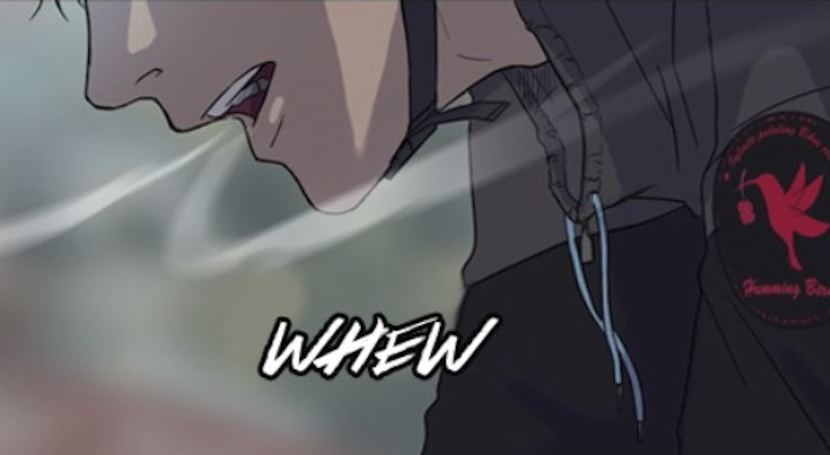 Wind Breaker Manhwa panel.