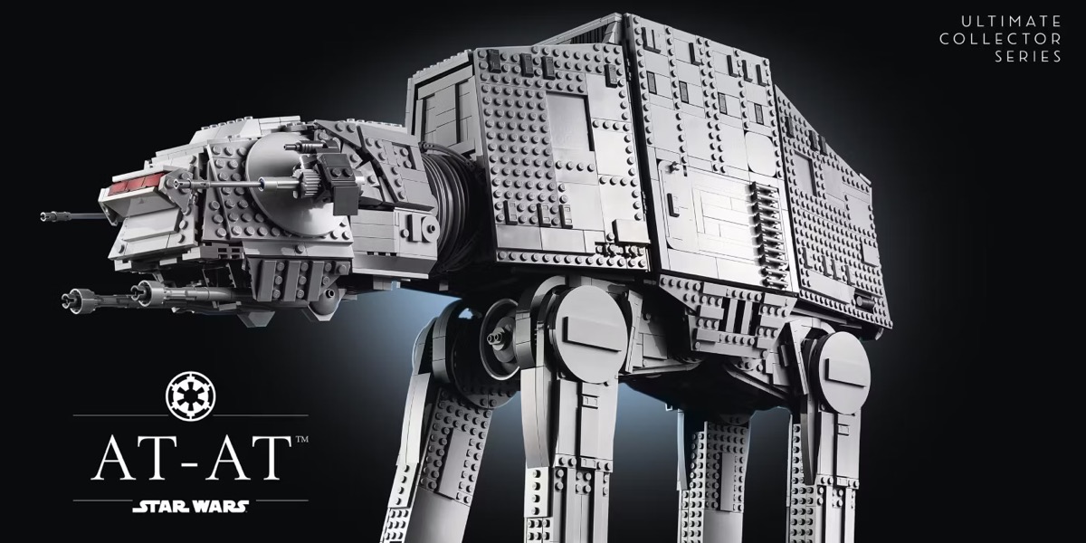 The LEGO Star Wars AT-AT machine 