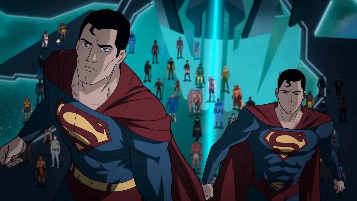 A still from Justice League: Crisis on Infinite Earths, Part 3