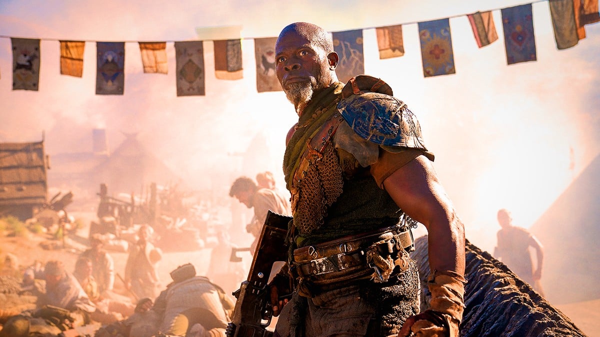 Djimon Hounsou as General Titus in Rebel Moon - Part Two: The Scargiver