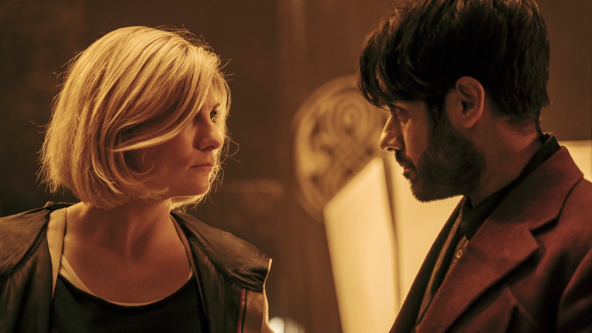 Jodie Whittaker as the Thirteenth Doctor and Sacha Dhawan as The Master