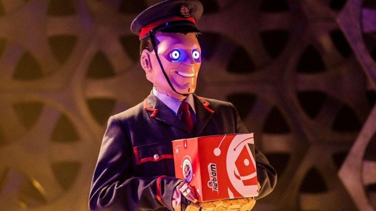 A delivery robot in Doctor Who