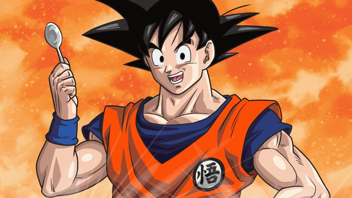Dragon Ball Reese's Puffs promo featuring Goku