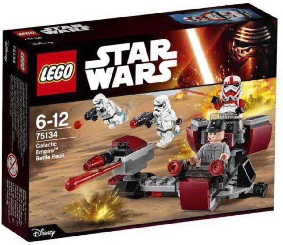 The Galactic Empire Battle Pack featuring battling Stormtroopers from "Star Wars"