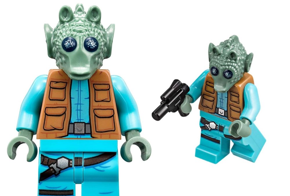 Greedo Lego Minifigure