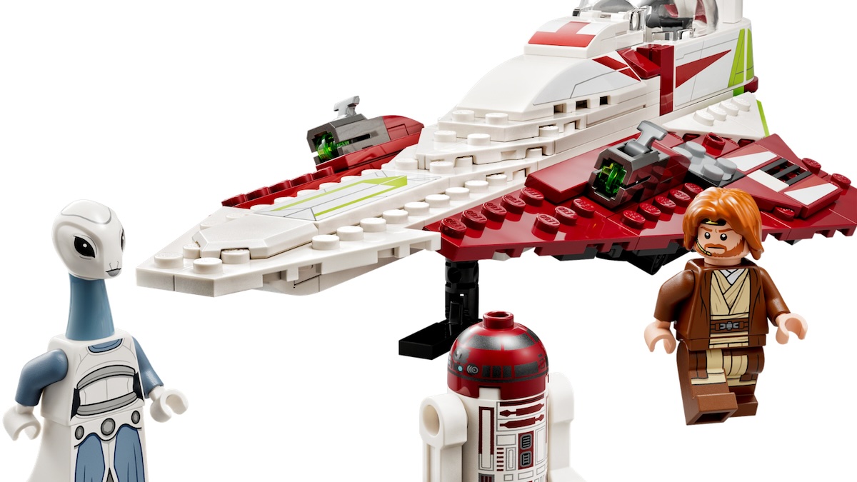 The Obi-Wan Kenobi's Jedi Starfighter LEGO Star Wars set
