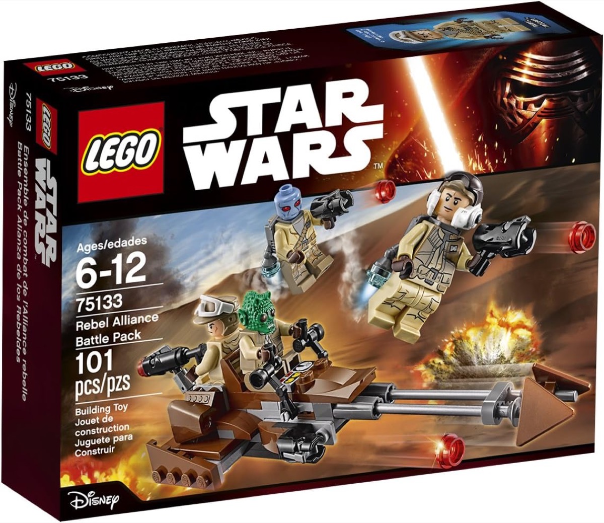 The LEGO Rebel Alliance Battle Pack from "Star Wars"