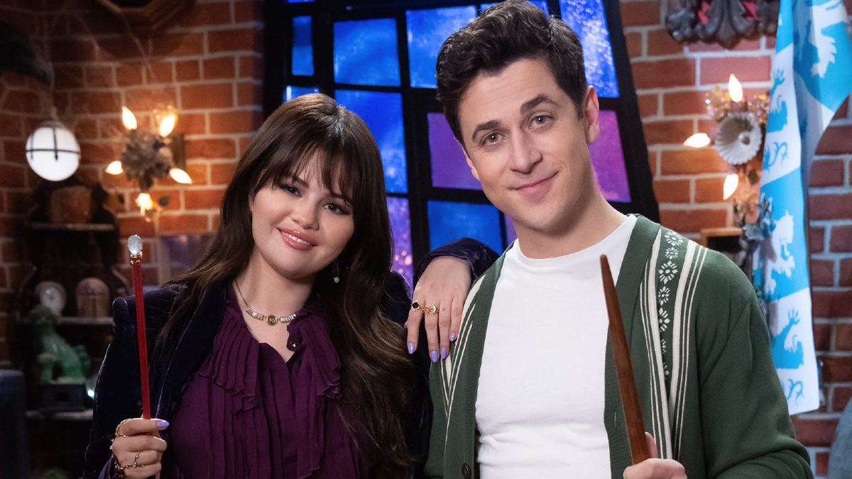 Selena Gomez and David Henrie in the 'Wizards of Waverly Place' spinoff