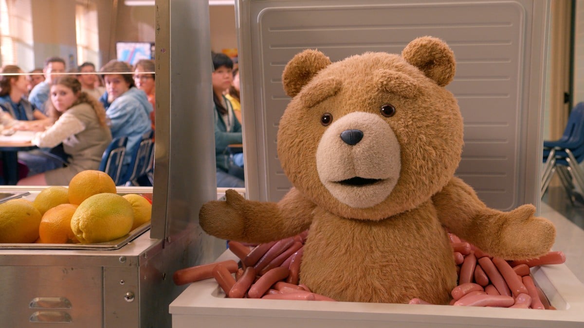 Seth MacFarlane as Ted in the Ted prequel series