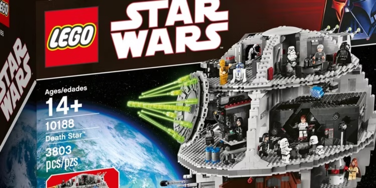 The LEGO Death Star in a box