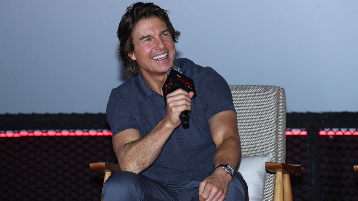 Tom Cruise holds a Q&A following a screening of 'Mission: Impossible - Dead Reckoning'