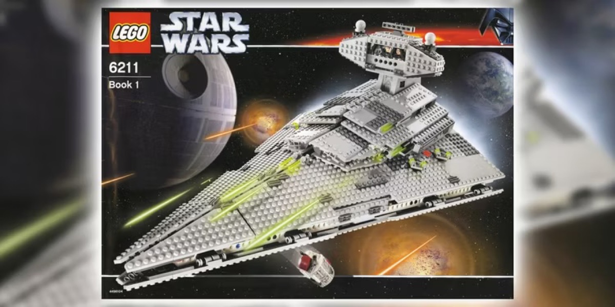 The LEGO Star Destroyer featured on box art 