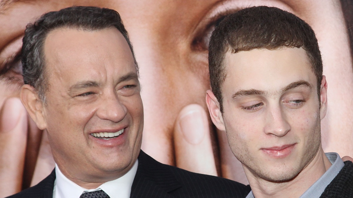 Tom Hanks and Chet Hanks.