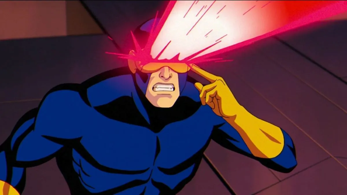 Cyclops using his powers in 'X-Men '97'