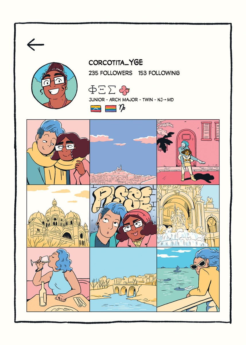 A page from How Could You graphic novel. (Oni Press)