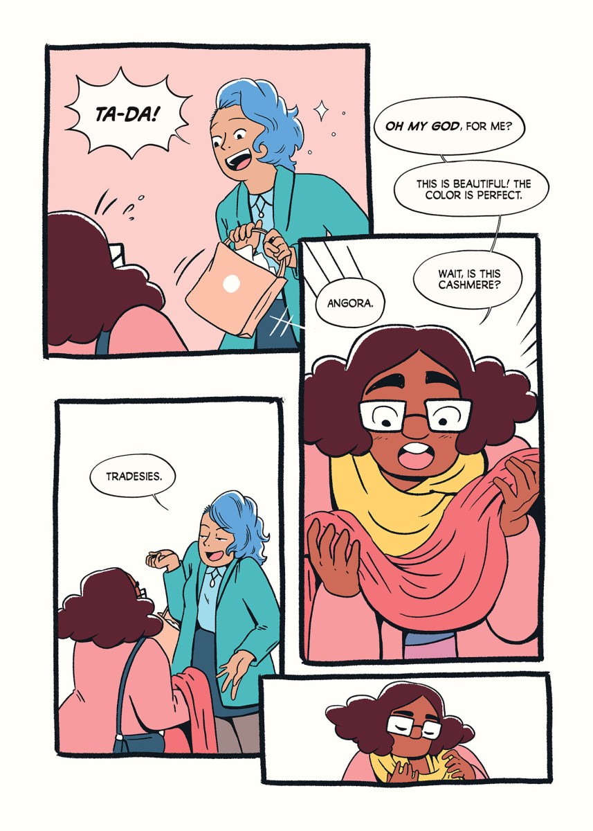 A page from How Could You graphic novel. (Oni Press)