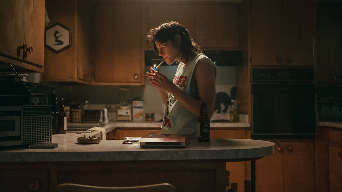 A still from 'Love Lies Bleeding'