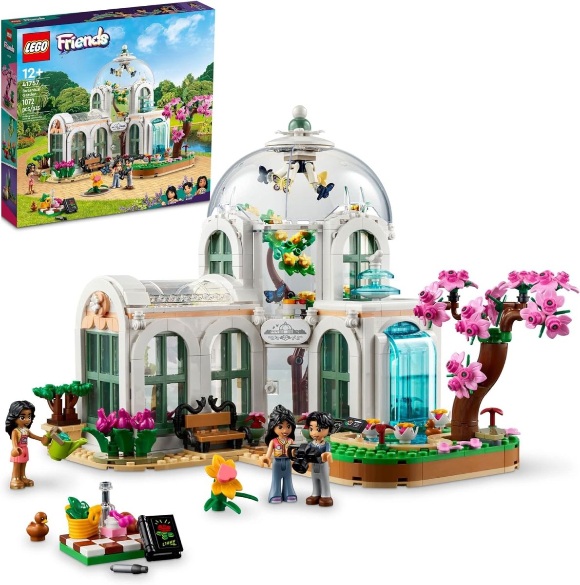 The LEGO Friends Botanical Garden building kit