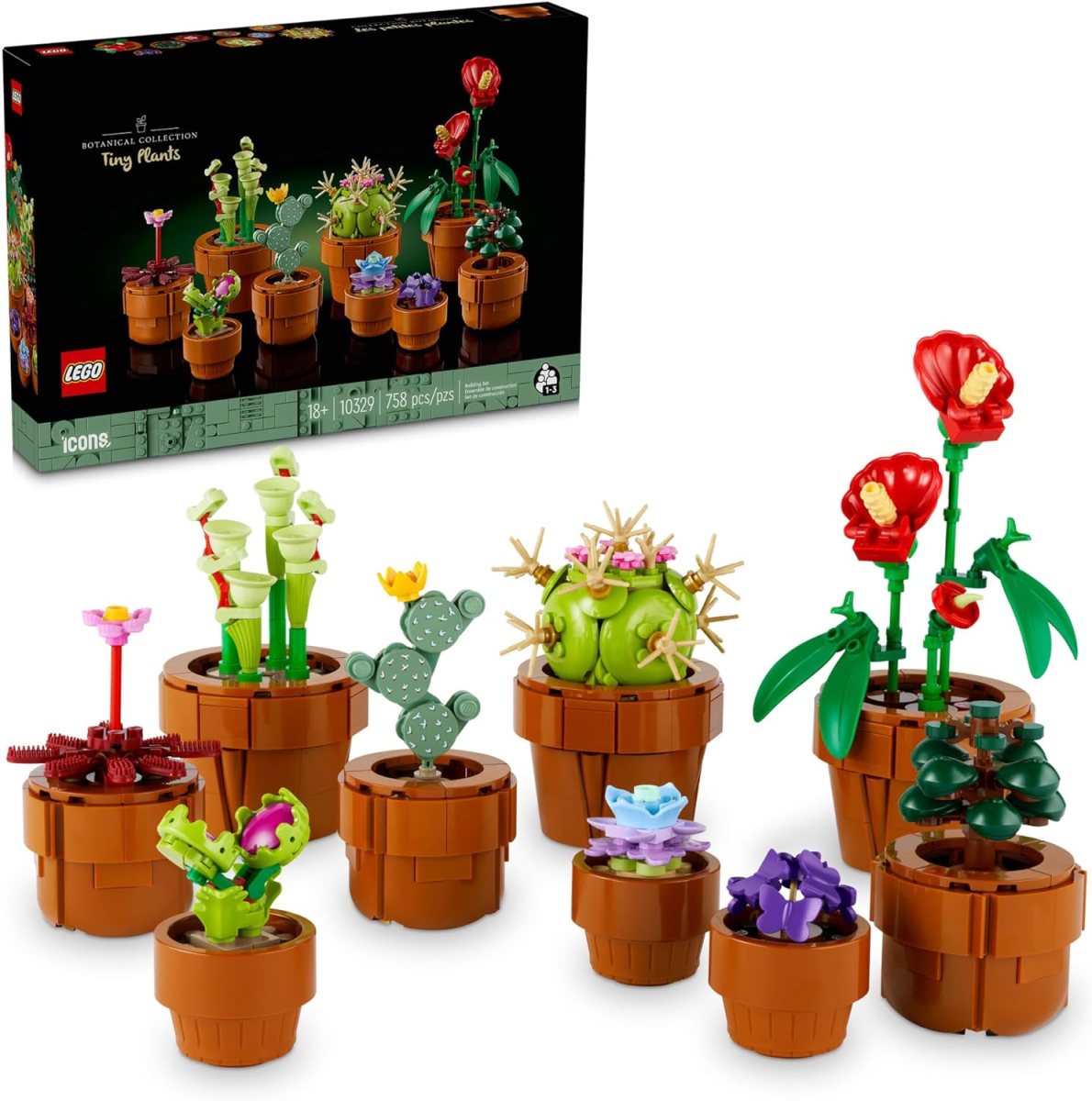 The LEGO Icons Tiny Plants set