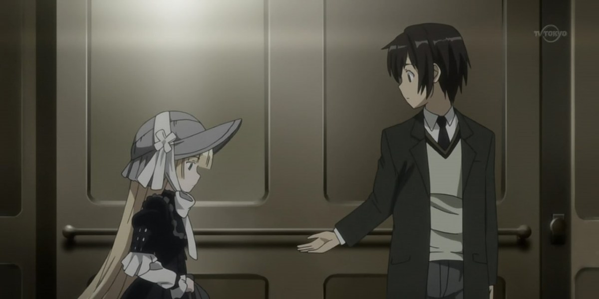 L-R: Victorique de Blois and Kazuya Kujo from 'Gosick'