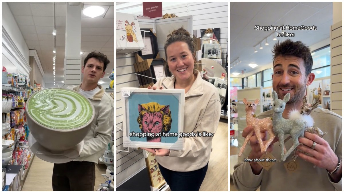 Image showcasing This delightful TikTok trend highlights just how bizarre HomeGoods finds can be | The Mary Sue