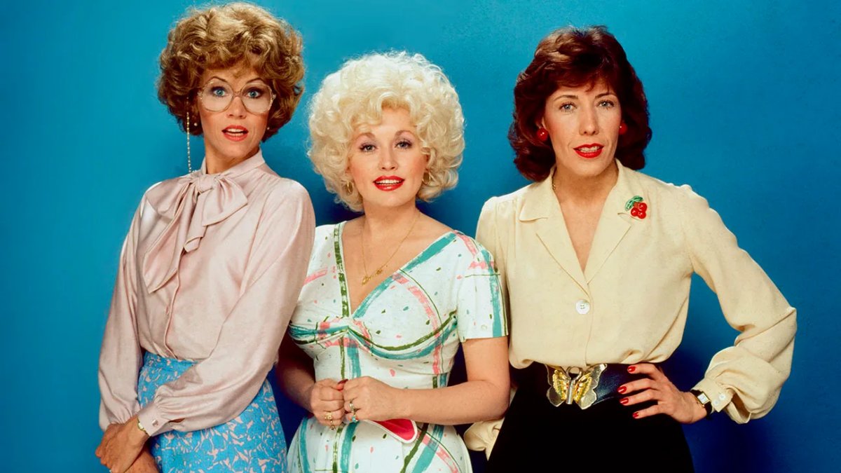 Jane Fonda, Dolly Parton and Lily Tomlin in 9 to 5