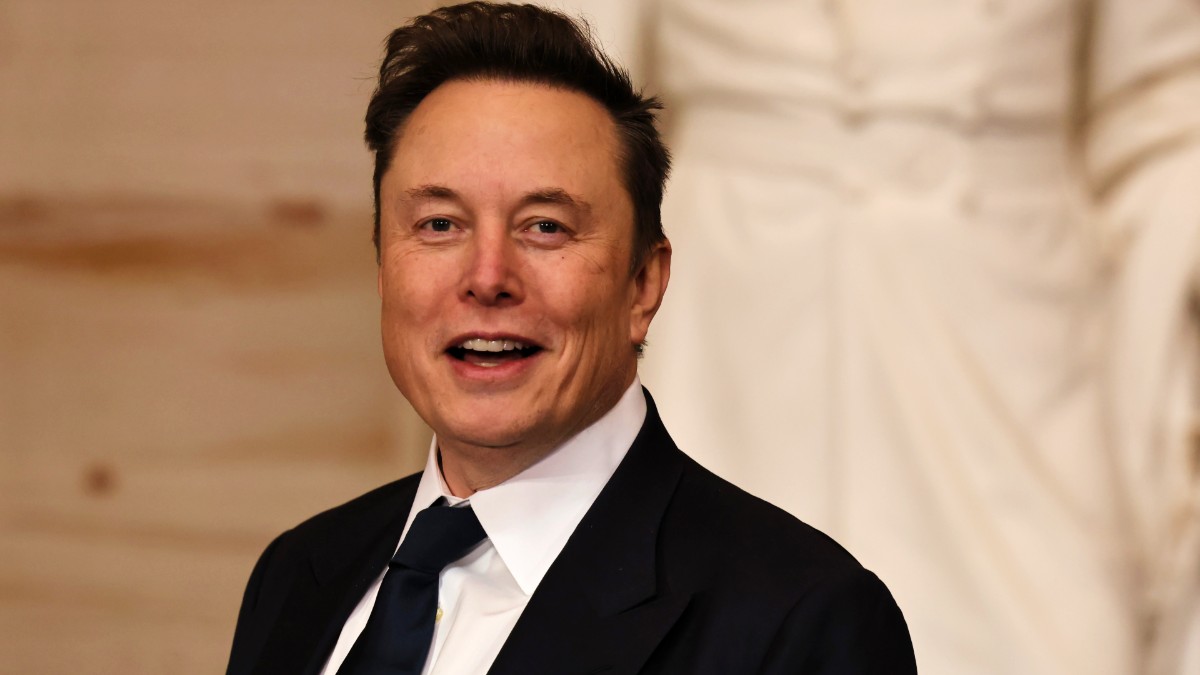 Elon Musk at Donald Trump's second inauguration