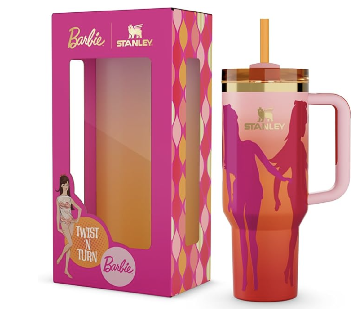 The Stanley x Barbie '60s Twist 'N Turn Quencher