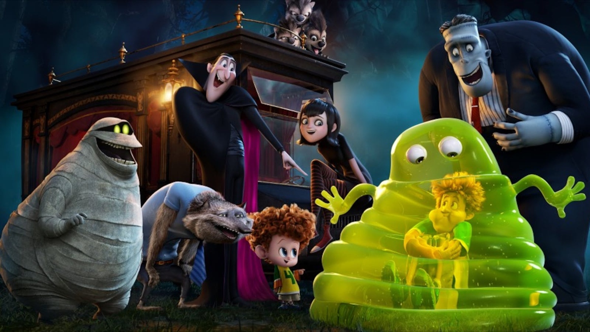 The main characters of 'Hotel Transylvania'