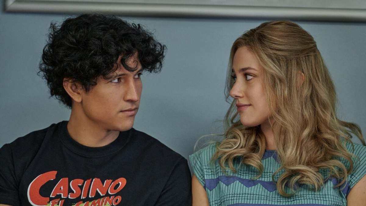 Danny Ramirez and Lili Reinhart in 'Look Both Ways' on Netflix