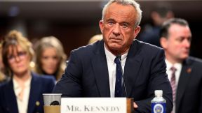 WASHINGTON, DC - JANUARY 29: Robert F. Kennedy Jr., U.S. President Donald Trump's nominee for Secretary of Health and Human Services testifies during his Senate Finance Committee confirmation hearing at the Dirksen Senate Office Building on January 29, 2025 in Washington, DC. In addition to meeting with the Senate Finance Committee, Kennedy will also meet with the Senate Health, Education, Labor and Pensions Committee tomorrow. (Photo by Win McNamee/Getty Images)