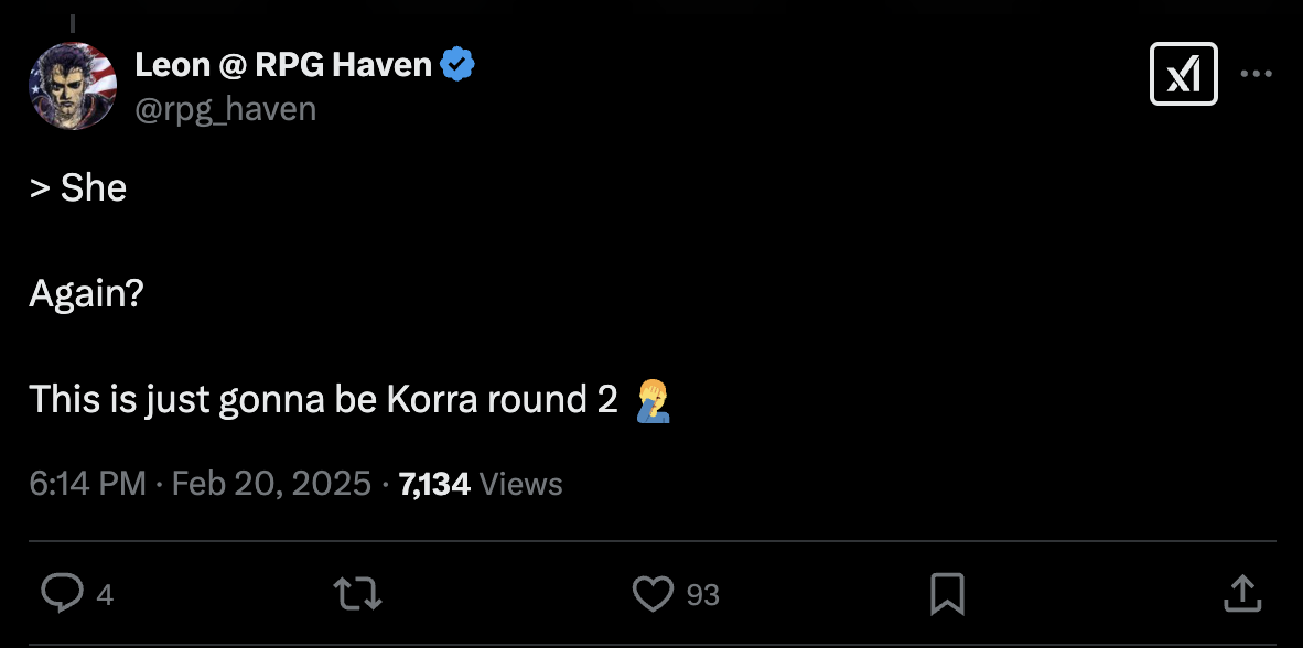 Lean @ RPG Haven X post