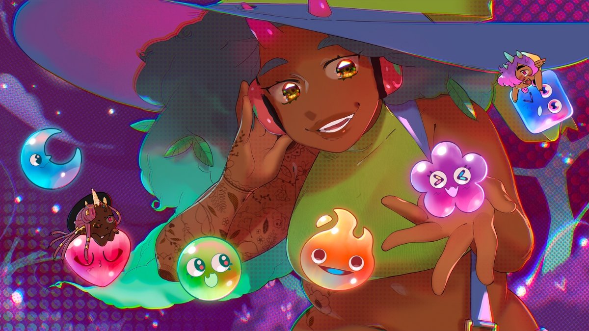 Spirit Swap Lofi Beats to Match-3 to key art