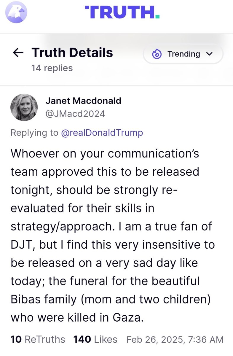 Trump supporters condemn Trump Gaza video