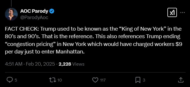 Trump supporters endlessly justify Trump's odd photo posing as a king