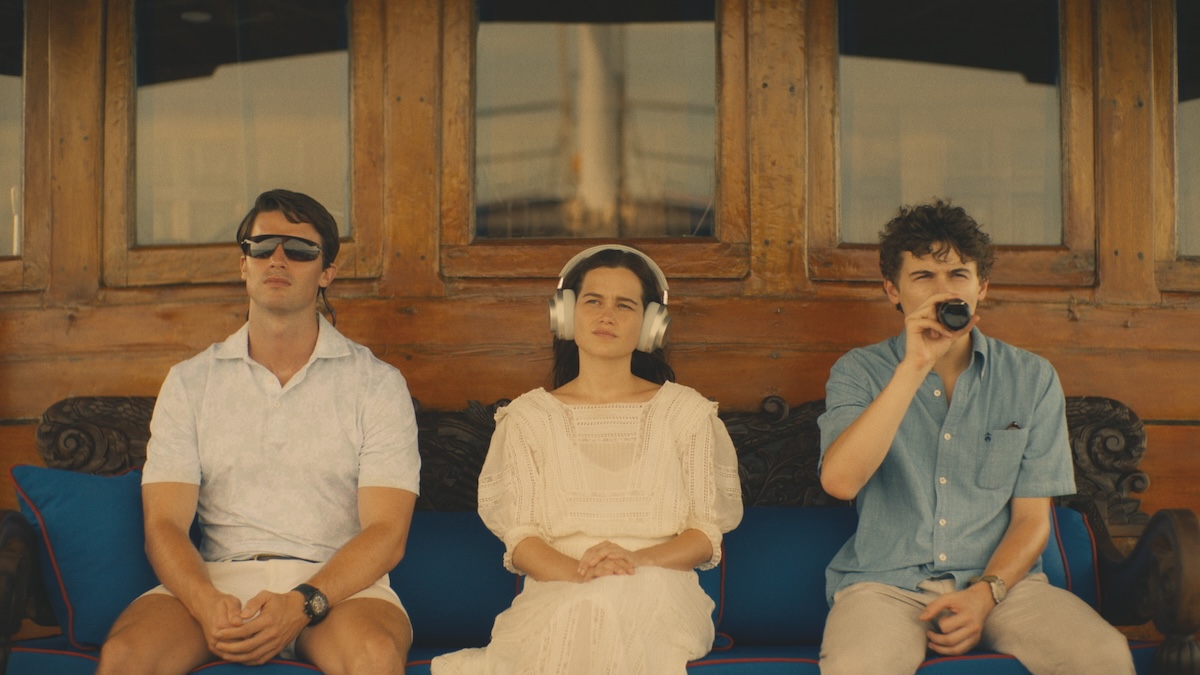 The kids of the Ratliff family on The White Lotus season 3