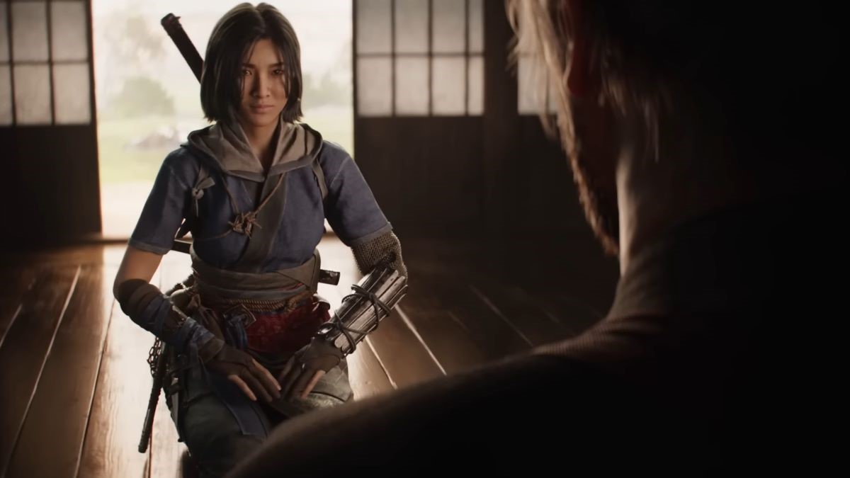 Naoe from Assassin's Creed Shadows trailer
