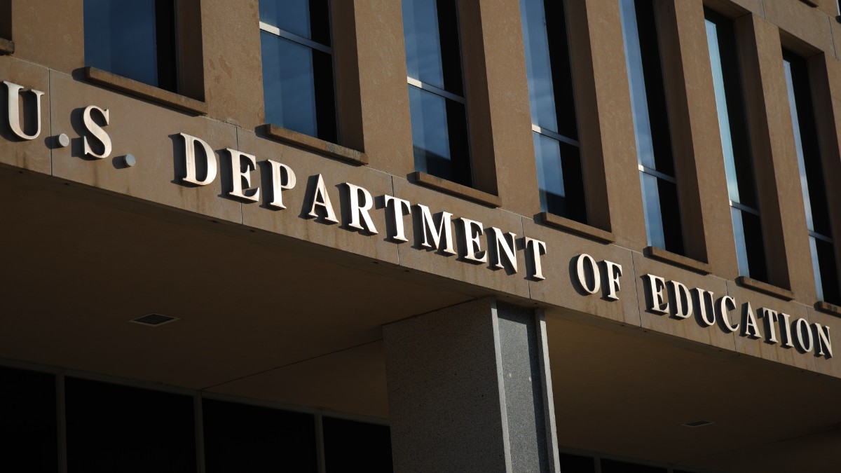The Department of Education headquarters in Washington DC