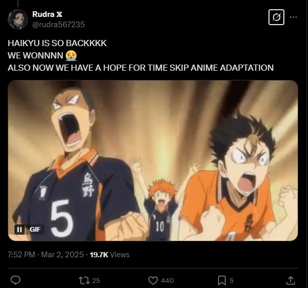 Haikyu!! fans break down on Twitter after new movie and sequel is announced