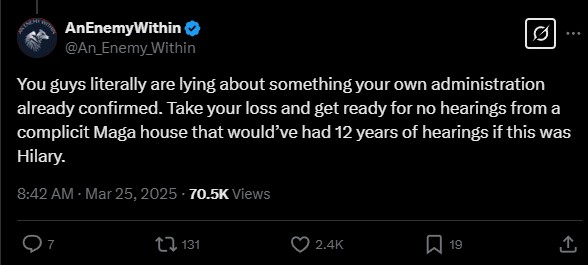 Pete Hegseth criticized for Signal group chat leak on X