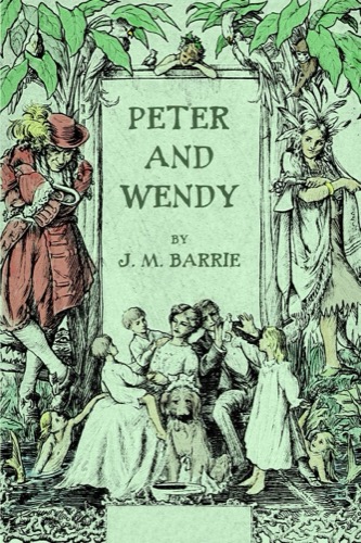 Cover art for Peter and Wendy by J.M. Barrie