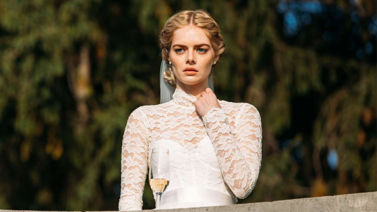 Samara Weaving as Grace in 'Ready or Not'