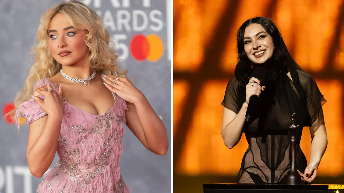 charli xcx brit awards 2025 dress Charli XCX Wore a Daring See-Through Gown to the 2025 BRIT Awards