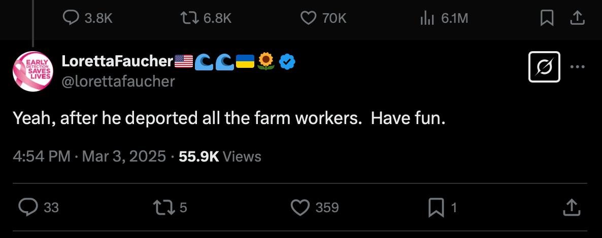 Twitter's response to Trump tariffs