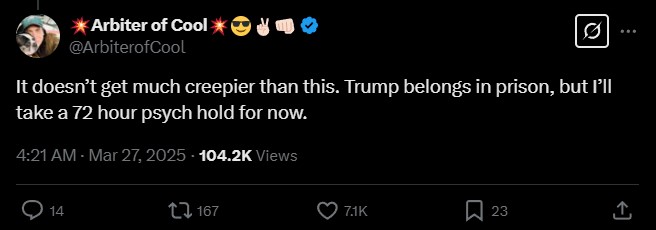 X users cringe at Trump's fertilization president comment