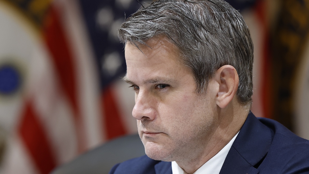 adam kinzinger looking mad