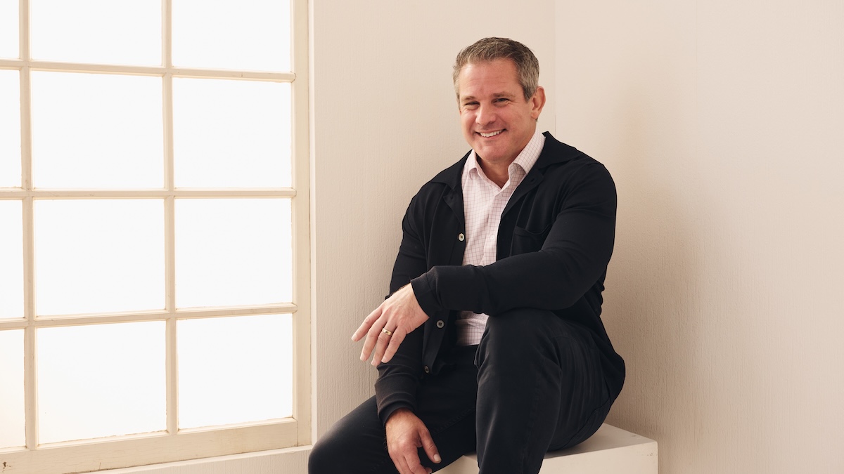 adam kinzinger smiling